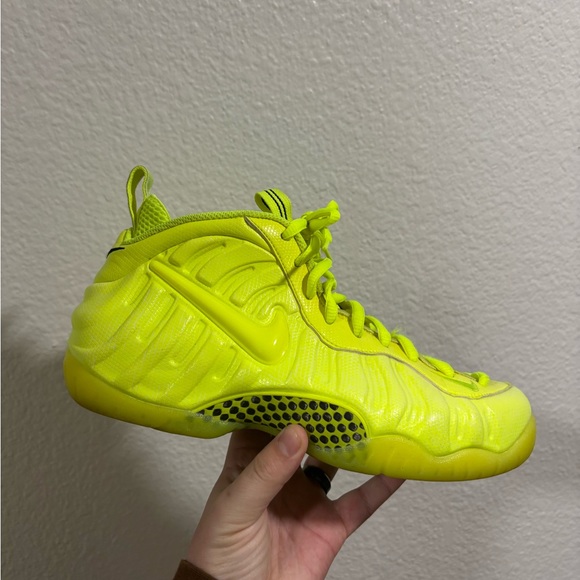Nike Other - Nike Bright Yellow Foamposite Sneakers